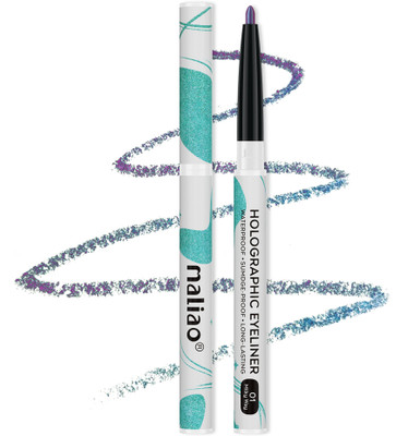 maliao Holographic Eyeliner with Multichrome Effect - Stunning and Long-Lasting Wear 0.4 g(MILKY WAY)