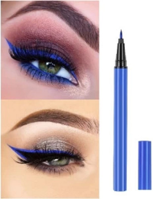 Jiwoo Blue Long Lasting Smudge Proof Eyeliner 2 ml(blue)