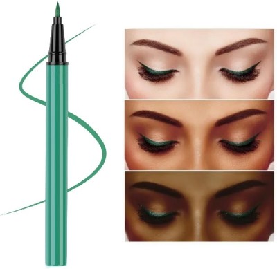 BLUEMERMAID MATTE FINISH GREEN SKETCH EYELINER FOR EYE MAKEUP 2 ml(GREEN)