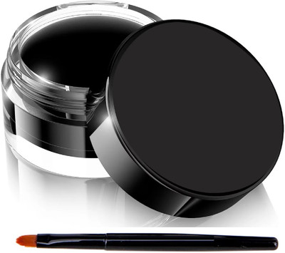 urbanfox Gel Long Wear Pot Eyeliner With Brush 5 g(Black)