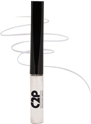 C2P Professional Makeup Playmate White Liquid Eyeliner Waterproof Smudge-Proof & Stays up to 24 Hours 4 ml(Royal White 02)
