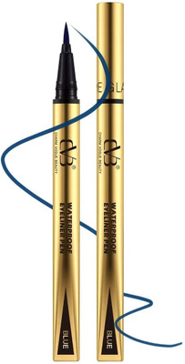 CVB EYE GLAM BLUE EYELINER SMUDGE PROOF ULTRA FINE TIP WATERPROOF 1.2 g(BLUE)