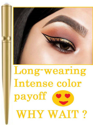 GABBU Shimmer Long Lasting Liquid Eyeliner 1.5 g(GOLDEN)
