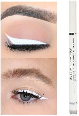 Herrlich SKETCH EYELINER WHITE COLOR MATTE FINISH 2 ml(WHITE)