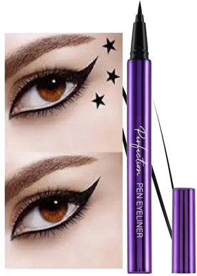 Yuency Liquid Eye Liner |Black | Long Lasting | Matte Finish | Smudge Proof 0.6 ml(DEEP BLACK)
