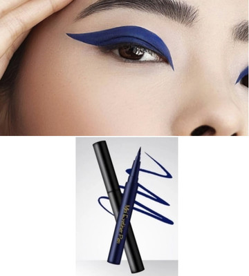 SEUNG Professional Matte Finish Mini Sketch Eyeliner Pen 2.4 ml(BLACK, BLUE)