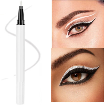 AFARAXIA Eyeliner Matte Finish,Waterproof, Smudgeproof white liner24 Hrs 6 g(white)