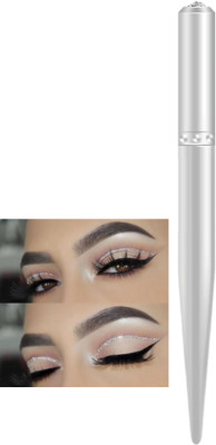 ADJD Shimmer Sparkles Liquid Silver Eyeliner for Long Lasting Stay 1.5 g(Silver)