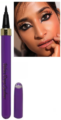 tanvi27 Water Proof Black Liner Pen Matte Liquid Eyeliner 1.2 ml(BLACK)