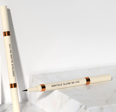 GFSU - GO FOR SOMETHING UNIQUE 2IN1 HD MATTE EYE LINER FOR EYE MAKEUP 1.5 g(black)