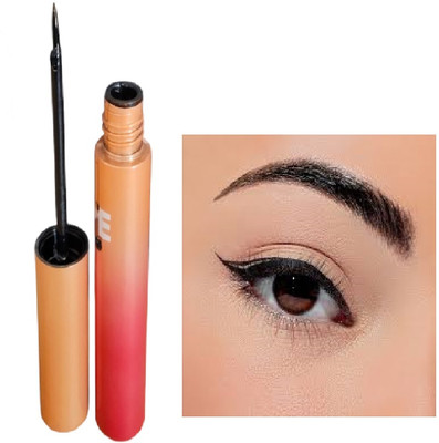 Luipui eye liner black waterproof wonderful effective for pretty woman pack of 1 10 ml(black)