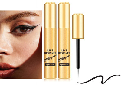 ADJD Combo Liquid Matte Eyeliner for Women | Long Lasting & Water Resistant 16 ml(BLACK)