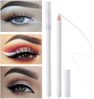 Wonholli Smudge Proof Matte Waterproof Long Lasting Makeup Eye Liner 2 g(WHITE)