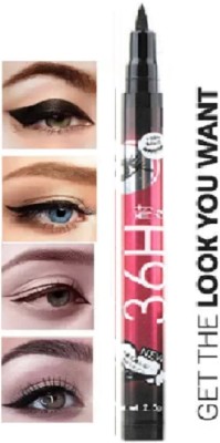 Amaryllis Matte Finish Long Lasting Sketch Eyeliner 5 g(Bold Black)