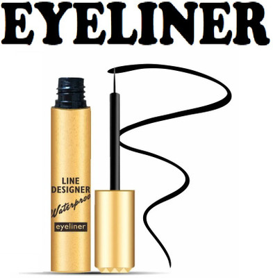 nn long lasting new matte water proof eyeliner perfect pack of 1 5 ml(BLACK)