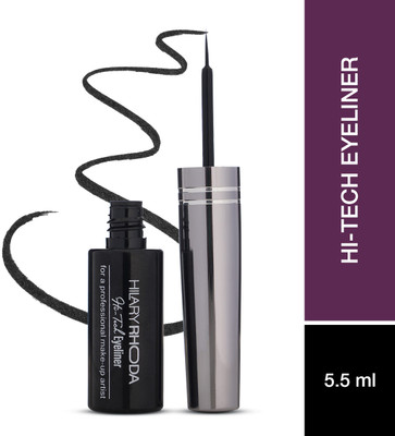 Hilary Rhoda Hi-Tech Eyeliner | Water-Proof & Smudge-proof Eyeliner |Precision Tip Eyeliner | 5.5 ml(Black)