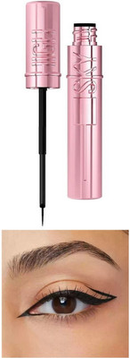nn NATURAL COLOR BLACK BEST EYE LINER LONG LASTING NEW LOOK PACK OF 1 5 ml(BLACK)