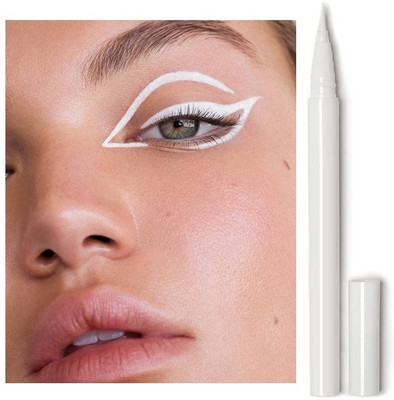 BLUEMERMAID MATTE FINISH WHITE SKETCH EYELINER FOR WOMEN 2 ml(WHITE)