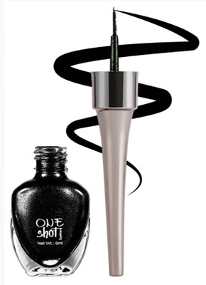 AEPRUY One Shot Eyeliner Smudge Proof and Waterproof 6 ml(BLACK)