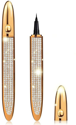 FLORERO Diamond Stone Liquid Pen Black Eyeliner 1.5 g(black)