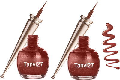 tanvi27 Combo Highly Pigmented Waterproof Rose gold Liquid Eyeliner 10 ml(Rose gold)