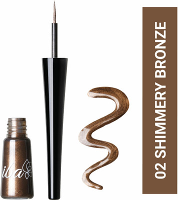 Iba Eye Talk Liquid Eyeliner - 02 Shimmery Bronze 3.5 ml(Shimmery Bronze)
