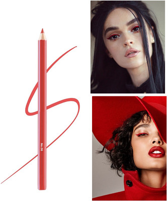 YAWI RED MATTE COLOR PENCIL KAJAL LINER FOR BEAUTIFUL EYE LOOK 2 g(RED)