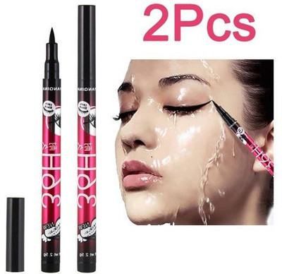 Zqugi THE Premiers Pointy End Sketch Pen Eyeliner Smudge proof,Water Resistant Highly Pigment 5 g(Black)