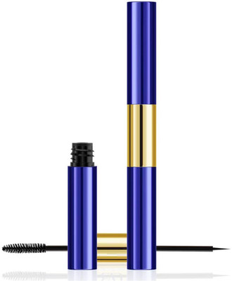 nn light weight color shade new eyeliner with mascara pack of 1 8 ml(black)