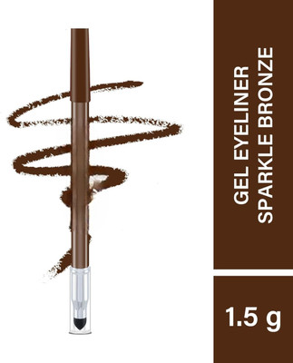Richee Play n Blend Gel Eyeliner | One Stroke Application 1.5 g(BRONZE)
