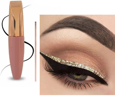 SUBIA All time use black matte finish eye liner 10 g(BLACK)