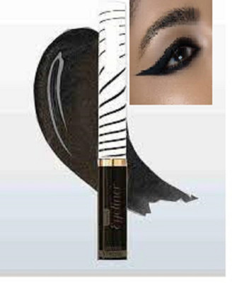 Luipui WATERPROOF BLACK EYELINER PACK OF 1 5 ml(BLACK)