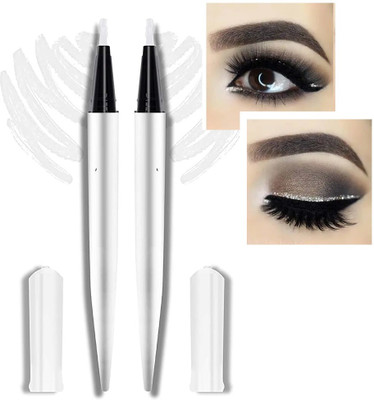 GFSU - GO FOR SOMETHING UNIQUE 2pc Combo Silver Shimmer Finish Gel Liner 3 ml(SILVER)