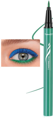 tanvi27 Waterproof Tip Sketch Eye Liner 2 g(Green)