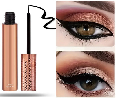 luzimaisa Liquid Eyeliner Long Lasiting Ultra-fine Speed Dry Colorful Liquid Eyeliner 3 g(black)