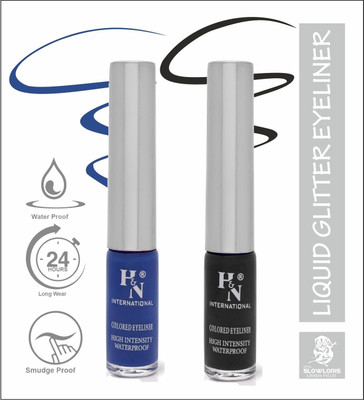 HIGHLIGHT NAILS EL1-CB (EL1-02 ) ( EL1-03)_HH 6 ml(AZURE BLUE::BLACK)