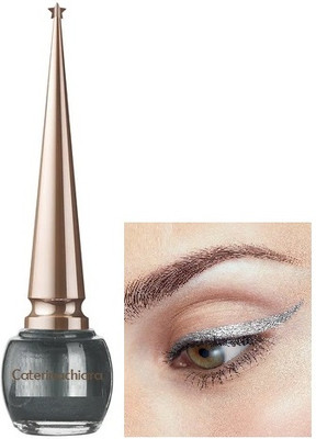 CATERINACHIARA Liquid Eyeliner 5ml Waterproof Smudgeproof Long Lasting/grey 5 ml(grey)