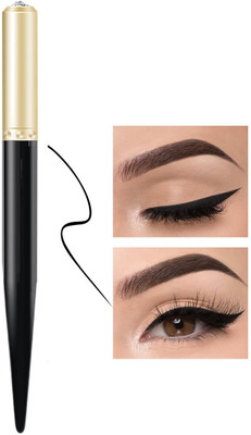 Latixmat Glitter Diamond Pro Smooth Eyeliner Pen Shimmer Pigmented Eyeshadow Pencil 1.5 ml(BLACK)