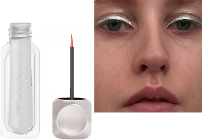 GULGLOW99 Korean Makeup Waterproof Long Lasting Glow Eyeliner Sparkle Eyes 3.5 g(WHITE)
