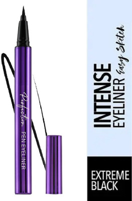 Yuency Deep Black Sketch Eyeliner | Waterproof Eyeliner | Smudge-Proof Eyeliner 0.6 ml(DEEP BLACK)