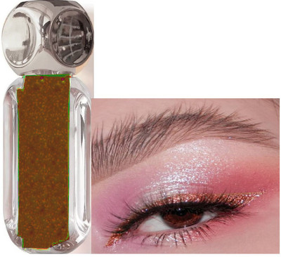 GABBU Water Proof Smudge Proof Long Lasting Liquid Eyeliner Matelic Brown 3.5 g(matelic brown)