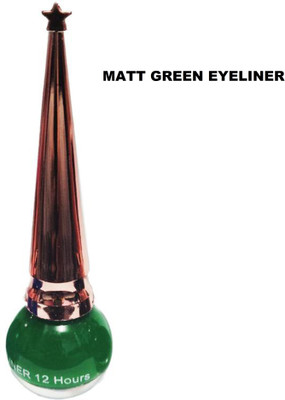 Bigwig Waterproof Matte Eyeliner MATTE DEEP GREEN (pack of 1) 7ml 7 ml(deep green)