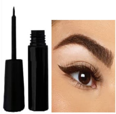 Luipui trending black eye liner waterproof pack of 1 7 ml(black)