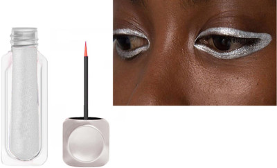 GULGLOW99 Korean Metallic Shimmer Waterproof Long Lasting Glow Eyeliner 3.5 g(WHITE)