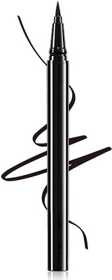 AMOSFIA Best Jet Black Bold Felt Tip Eyeliner Long Lasting Smudge Proof Eyeliner 5 g(Deep Black)