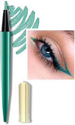 tanvi27 New Diamond Shine Metallic Shimmer Glow Glitter Green Pen Eye Liner 1.5 g(GREEN)