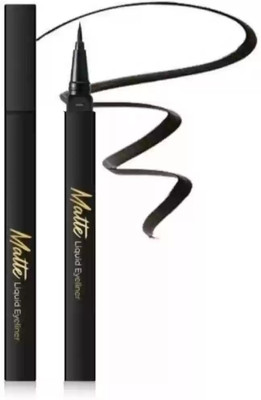 tanvi27 Matte Liquid Eyeliner Pen - Waterproof 1.5 ml(black)