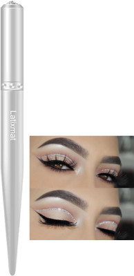 Latixmat Silver Eyeliner for Long Lasting Stay,Transfer Proof Shimmer 1.5 g(Silver)