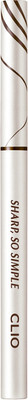 Clio SHARP SO SIMPLE WATERPROOF PENCIL LINER 14 g(002 BROWN)