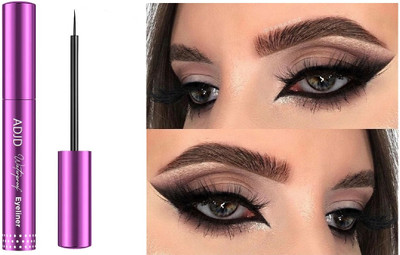 ADJD Ultra-Fine Liquid Eyeliner - Waterproof Quick-Dry All-Day Smudge-Proof 6 ml(BLACK)